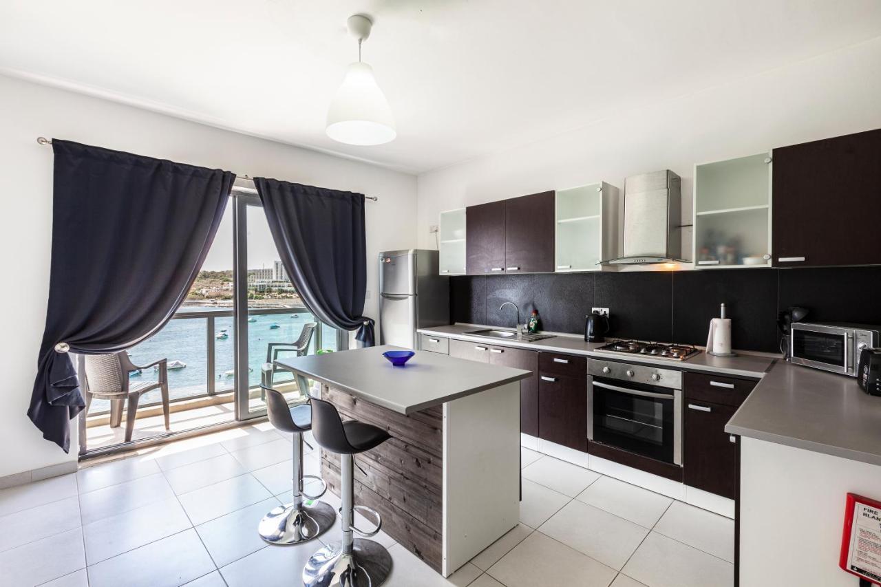 Z4 - Seafront Apartment St. Paul's Bay Exterior foto